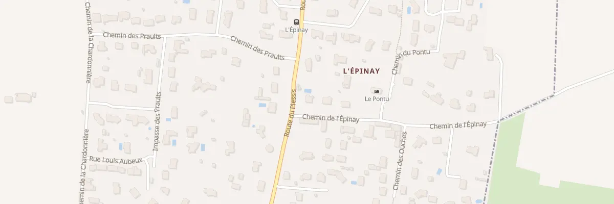 Plan du 1 Che de l’Epinay à Saint-Melaine-sur-Aubance