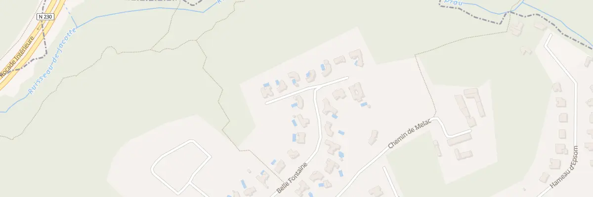 Plan du 10 Lot Belfontaine à Bouliac