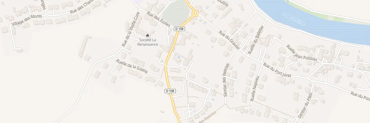 Plan du 5 Rue du Puits Guillet à Juvardeil