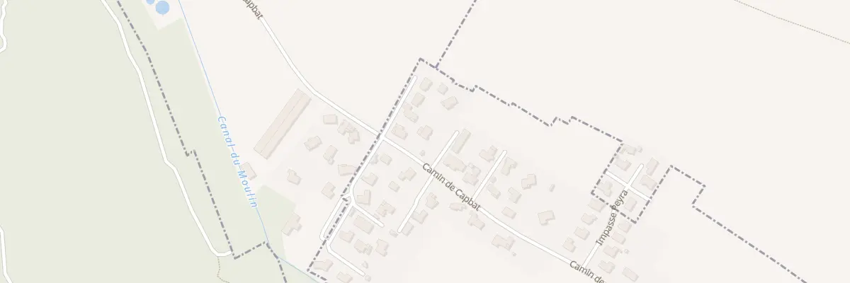 Plan du 70 Cami de Capbat à Siros