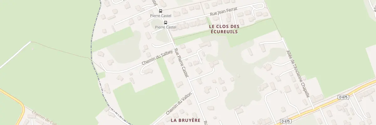 Plan du 224B Rue Pierre Castel à Mouen