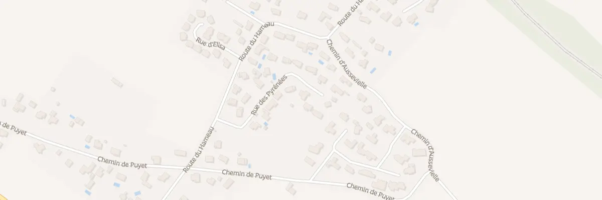 Plan du 12 Rue des Pyrenees à Denguin