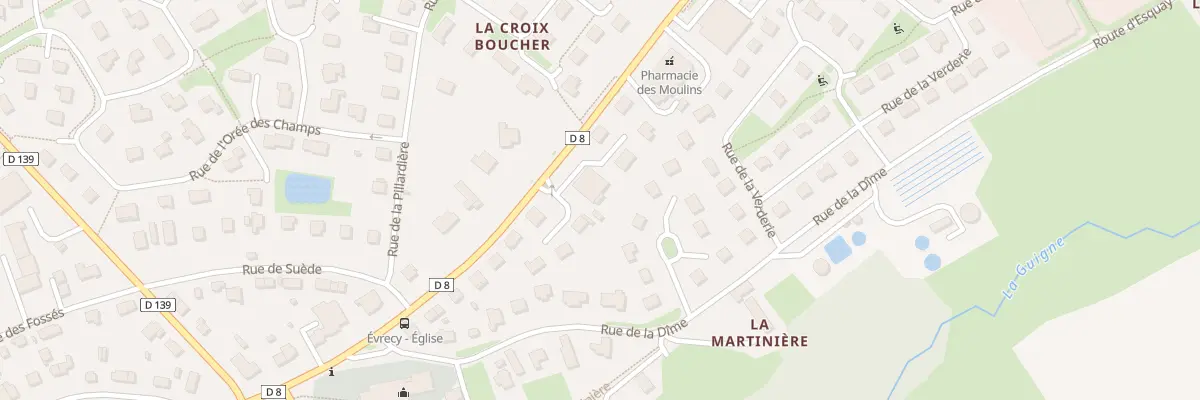 Plan du 7 Résidence de l’Octroi à Évrecy