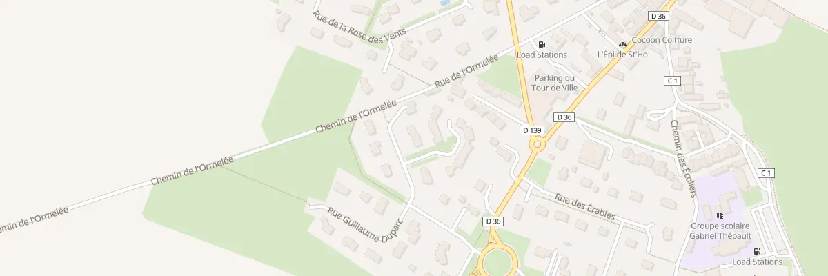 Plan du 7 Rue de la Plantation Laura à Sainte-Honorine-du-Fay