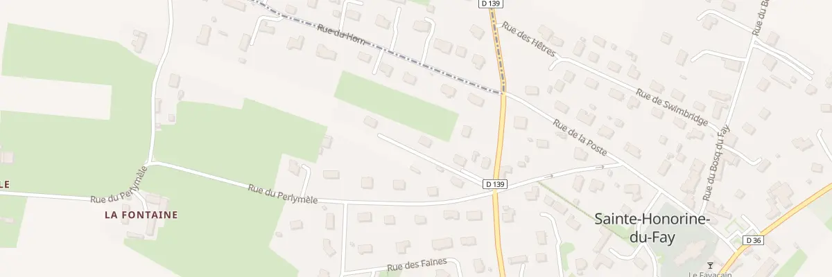 Plan du 5273 Le Hom à Sainte-Honorine-du-Fay