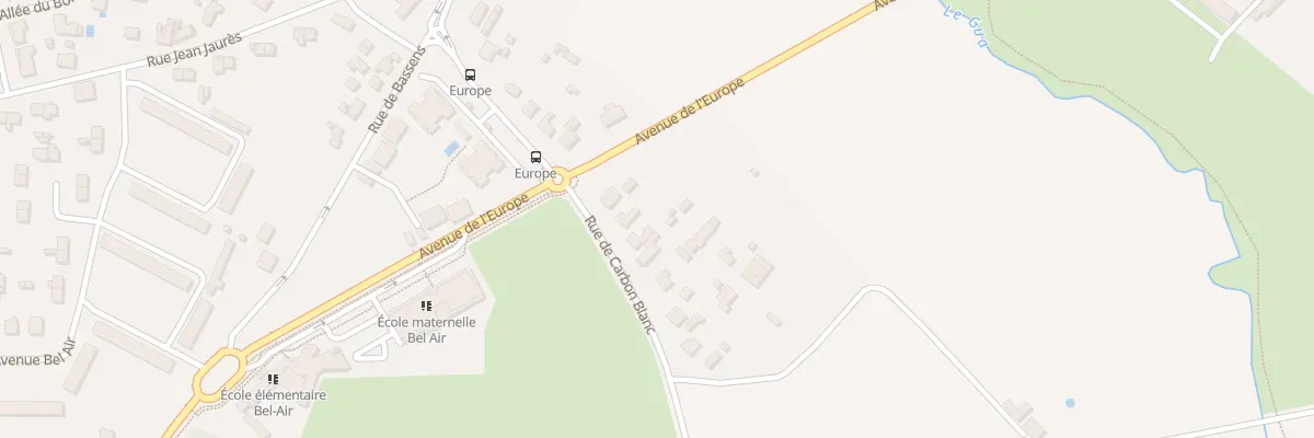 Plan du 20 Rue de Carbon-Blanc à Ambarès-et-Lagrave