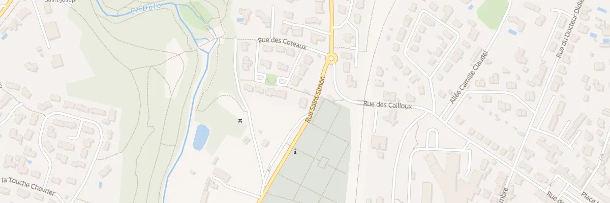 Plan du 39 Rue St Simon à Bressuire