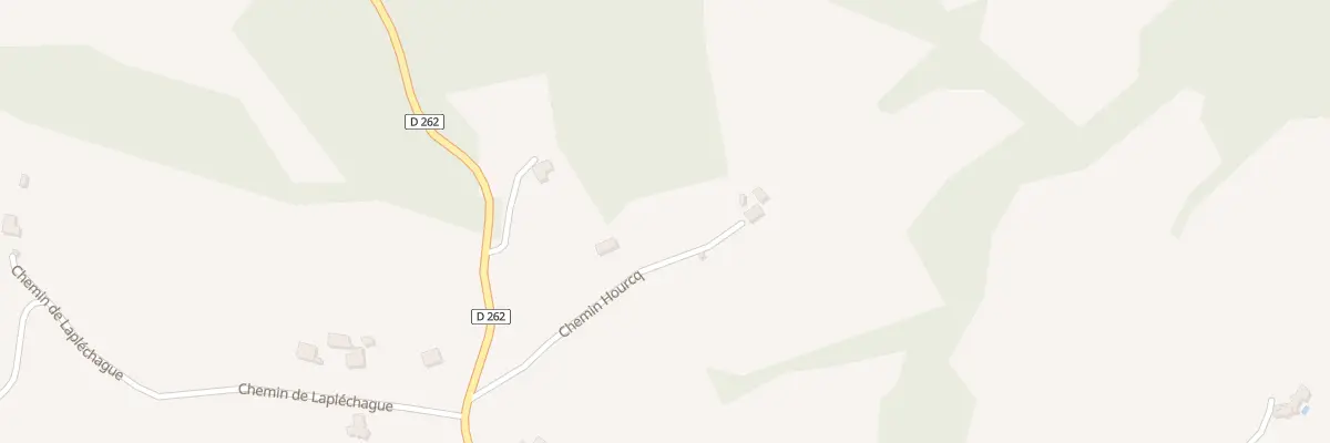 Plan du 5948 Hourcq à Garos