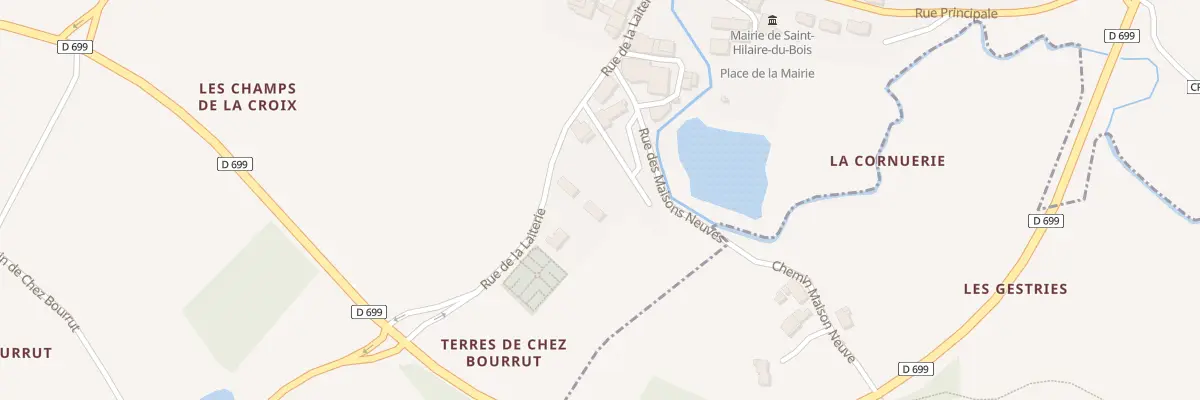 Plan du 19 Rue de la Laiterie à Saint-Hilaire-du-Bois