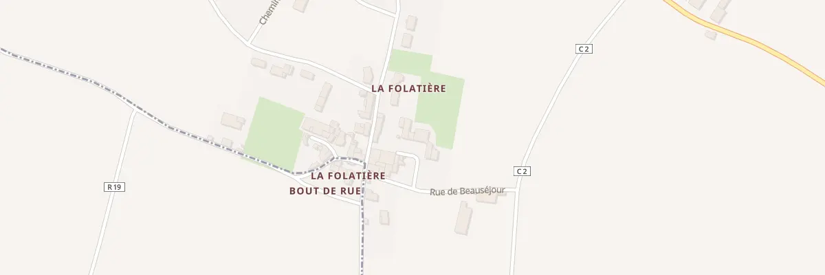 Plan du 8 Imp de la Tour à Antezant-la-Chapelle
