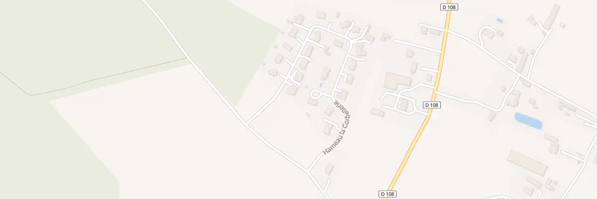 Plan du 2 Hameau de la Corbellerie à Cheffes