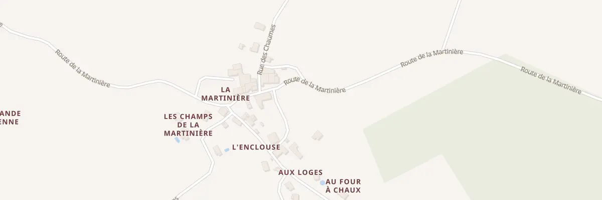 Plan du 36 Rte de la Martiniere à Guitinières