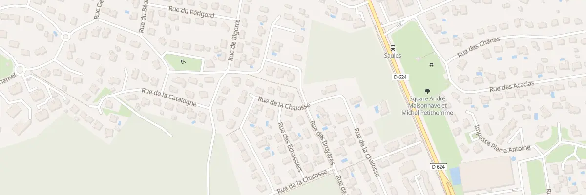 Plan du 303 Rue de la Chalosse à Saint-Pierre-du-Mont