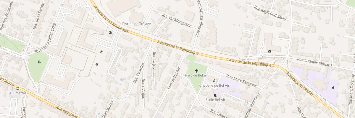 Plan du 51 Rue de Bel-Air à Trélazé