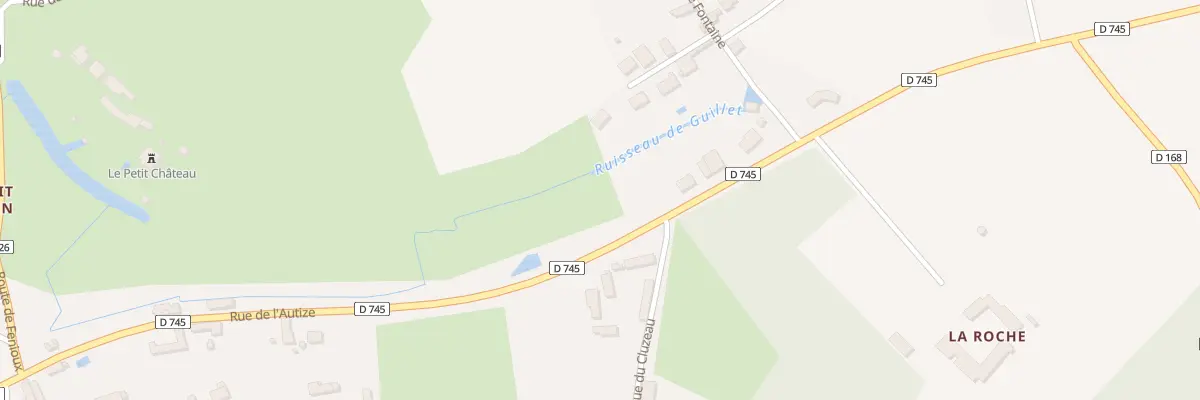 Plan du 59 Rue de l’Autize à Béceleuf