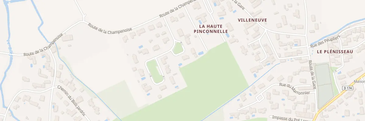 Plan du 11 Sq de la Haute Pinçonnelle à Saint-Symphorien