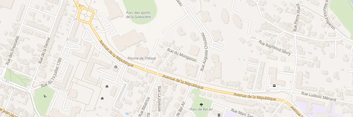 Plan du 12 Rue du Mongazon à Trélazé