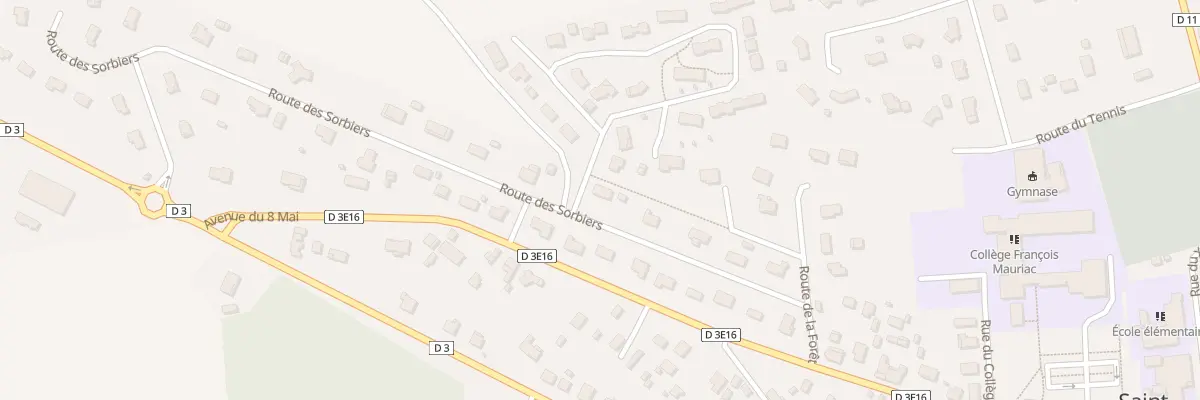 Plan du 5004 Lot les Sorbiers à Saint-Symphorien