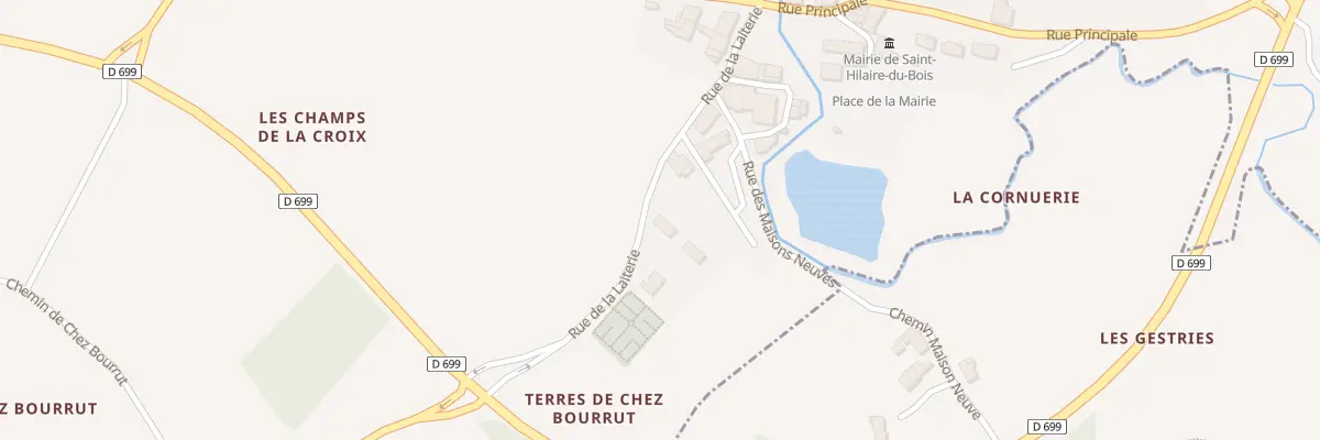 Plan du 17 Rue de la Laiterie à Saint-Hilaire-du-Bois