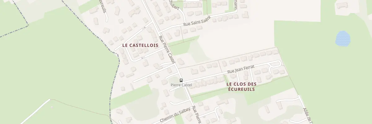 Plan du 390 Rue Pierre Castel à Mouen