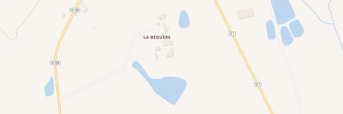 Plan du 5 La Beduere à Jublains