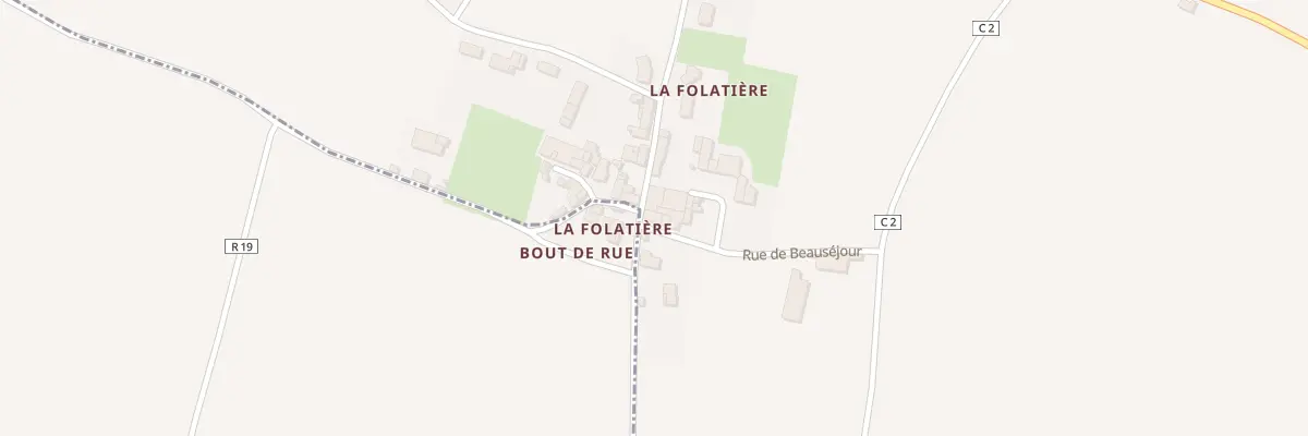 Plan du 1 Rue de Beauséjour à Antezant-la-Chapelle