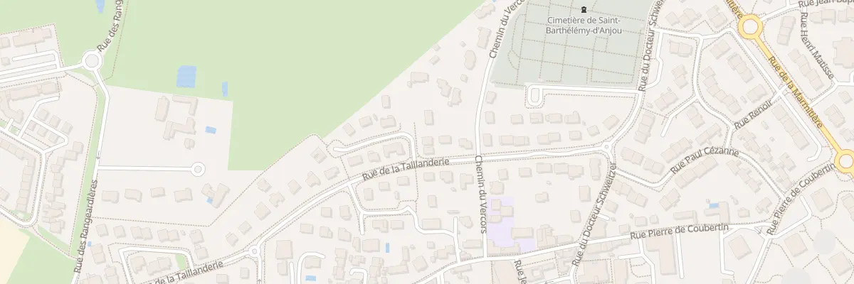 Plan du 6 Rue de la Taillanderie à Saint-Barthélemy-d’Anjou