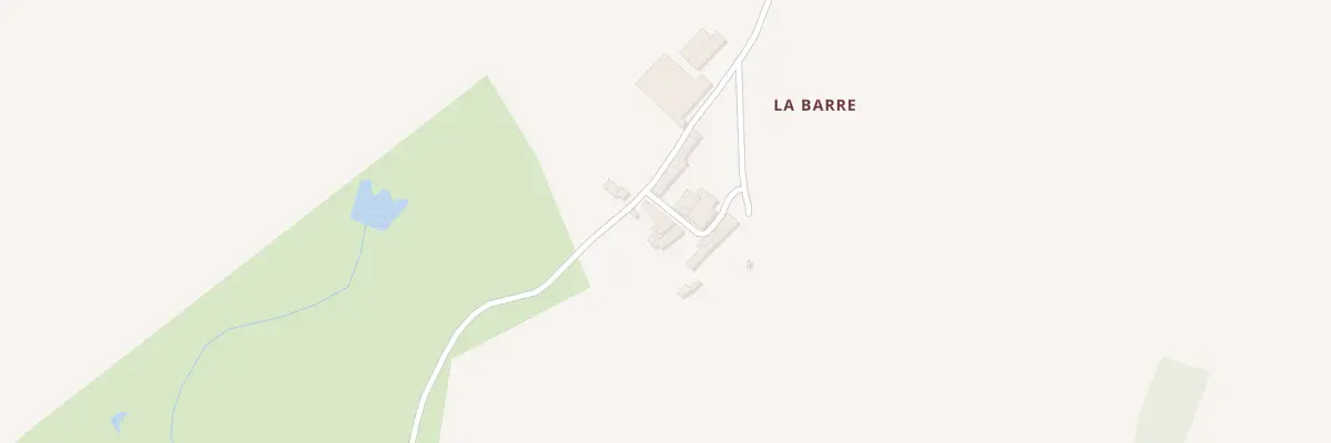 Plan du 5095 La Barre Le Beugnon à Beugnon-Thireuil