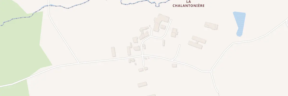 Plan du 5437 La Chalantoniere à Largeasse
