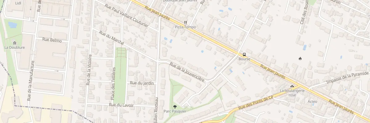 Plan du 14 Rue de la Jouvencière à Trélazé