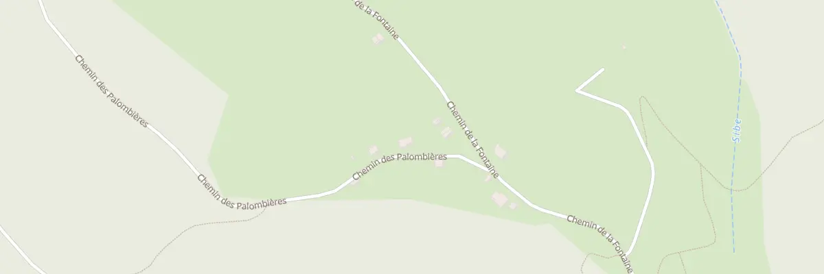 Plan du 4 Che des Palombières à Arbus