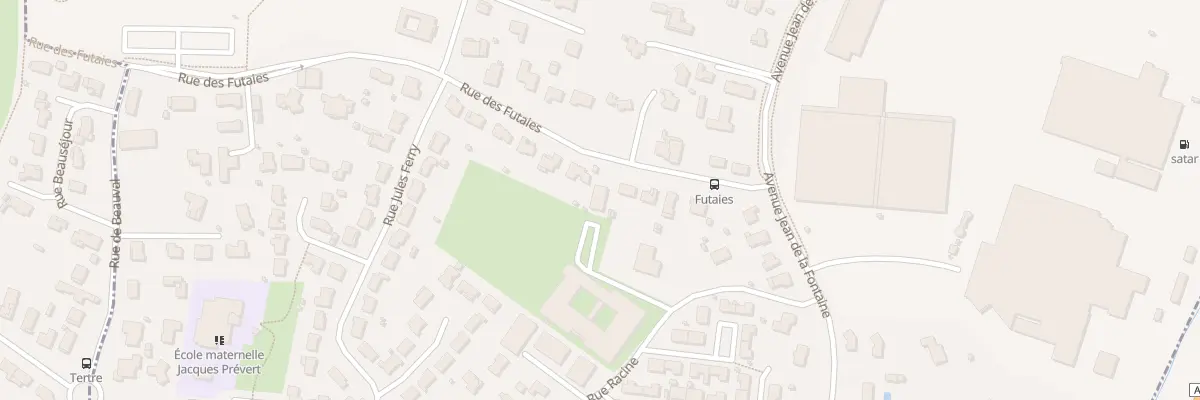 Plan du 14 Rue des Futaies à Carbon-Blanc