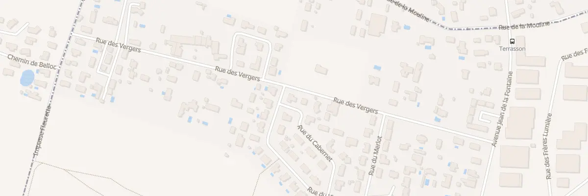 Plan du 2 Rue du Cabernet à Carbon-Blanc