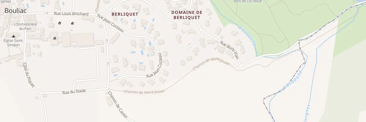 Plan du 35 Imp Jacques Brel à Bouliac