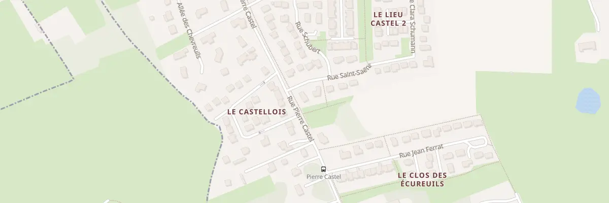 Plan du 12 Rue Saint-Saëns à Mouen