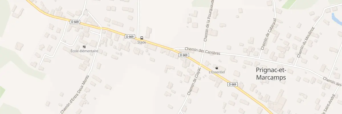 Plan du 43 Av des Côtes de Bourg à Prignac-et-Marcamps