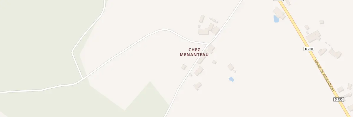 Plan du 26 Chez Menanteau à Courpignac
