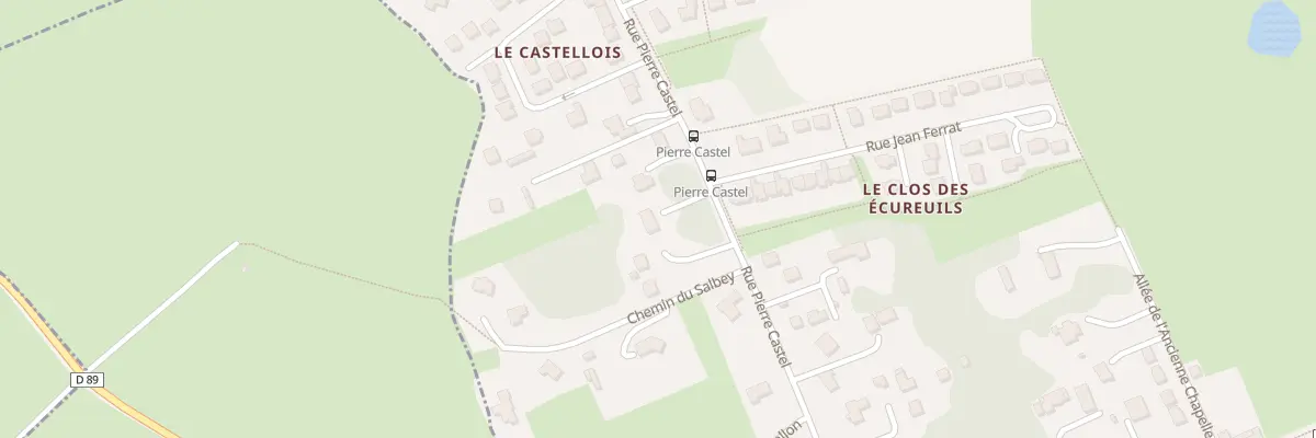 Plan du 5300 Rue Pierre Castel à Mouen