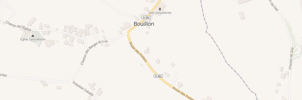 Plan du 28 Rte des Potiers à Bouillon