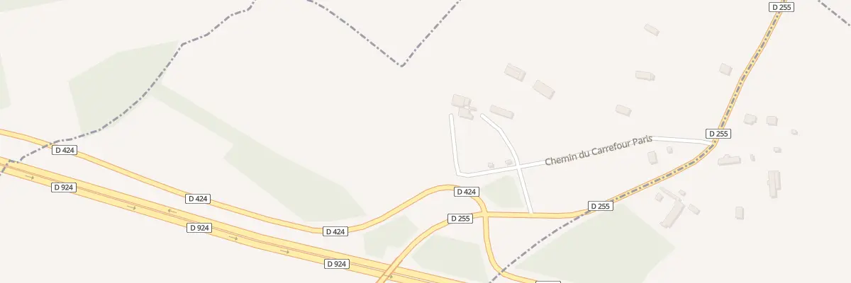 Plan du 53 Che du Carrefour Paris à La Selle-la-Forge
