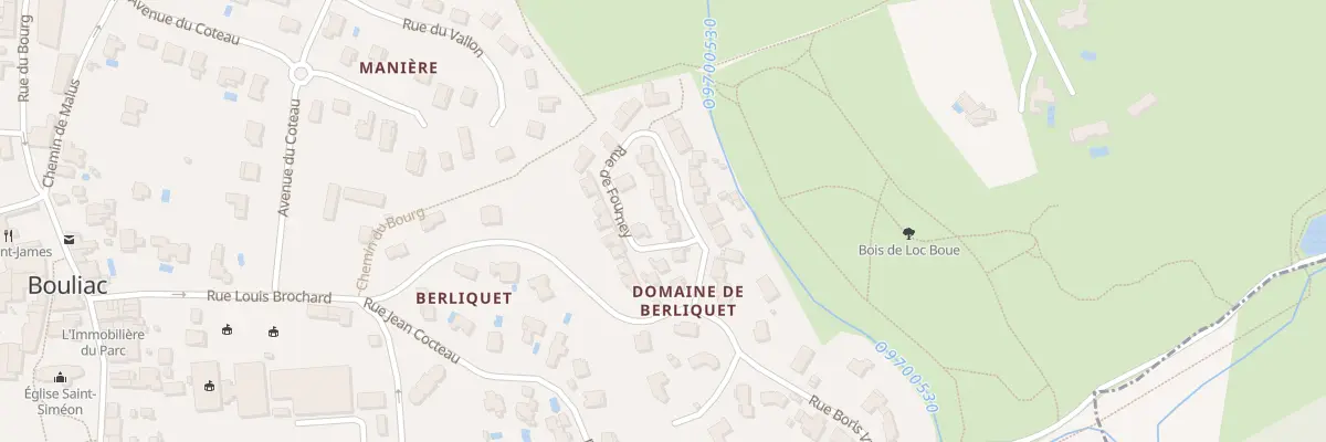 Plan du 32 Dom de Berliquet à Bouliac