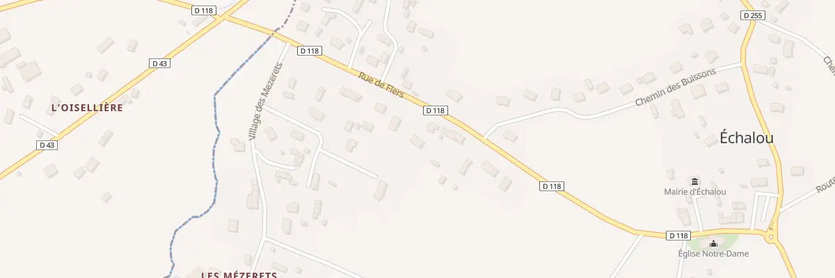 Plan du 31 Rue de Flers à Échalou