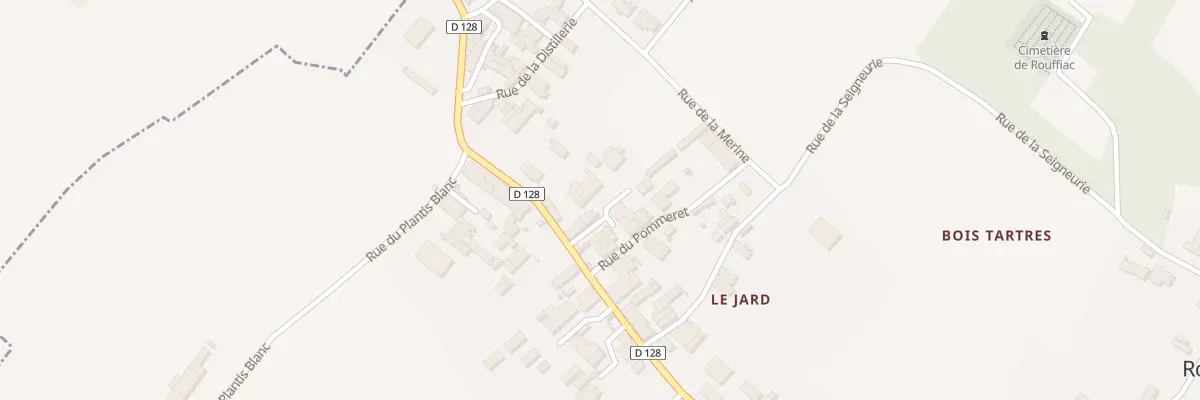 Plan du 5 Imp du Pommeret à Rouffiac