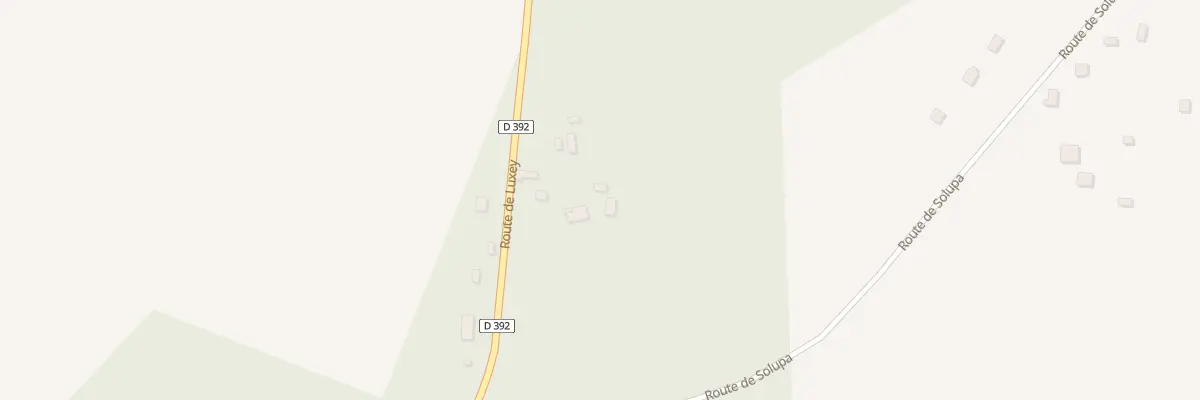 Plan du 646 Rte de Luxey au Sen