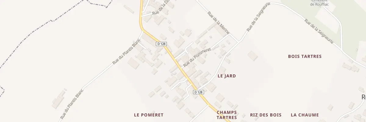 Plan du 1 Rue du Pommeret à Rouffiac