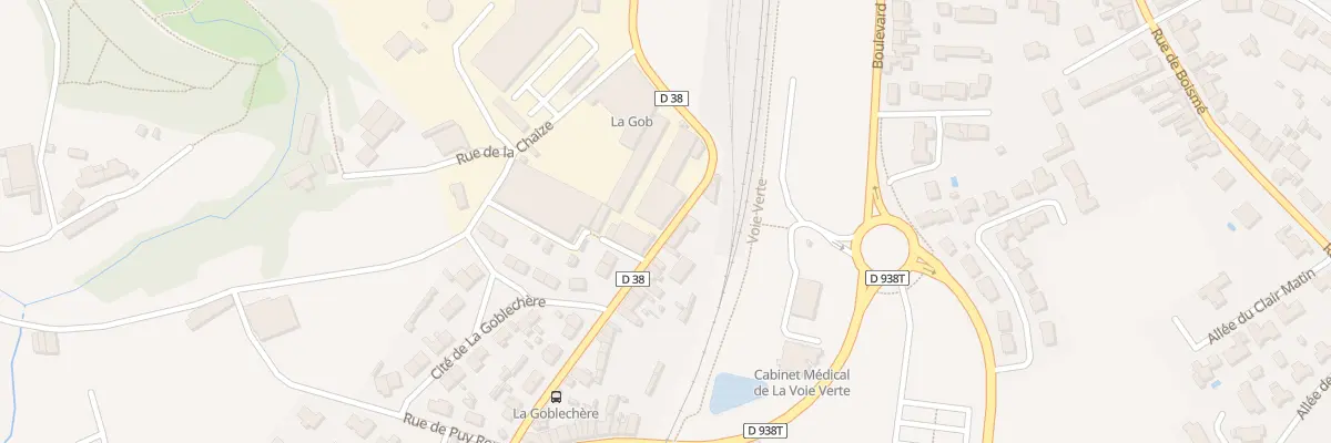 Plan du 29 Bd de la Goblechere à Bressuire