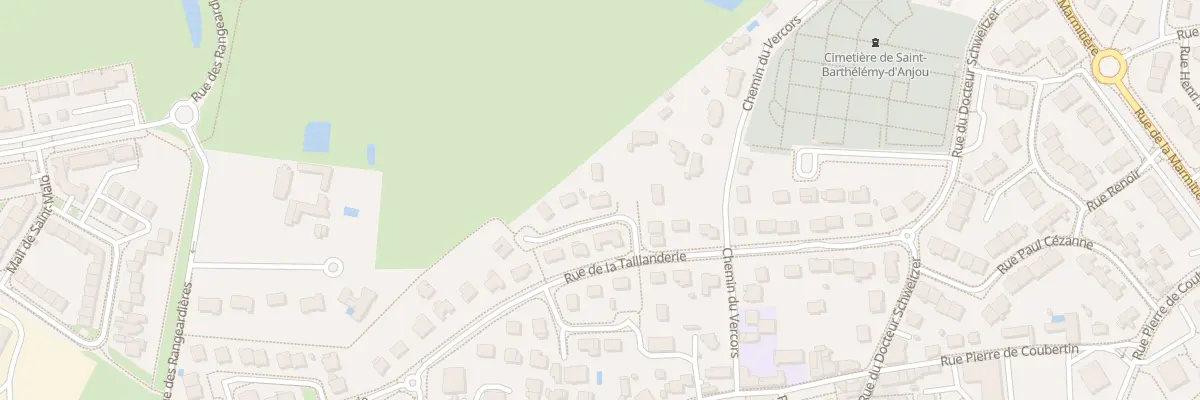 Plan du 12 Rue de la Taillanderie à Saint-Barthélemy-d’Anjou