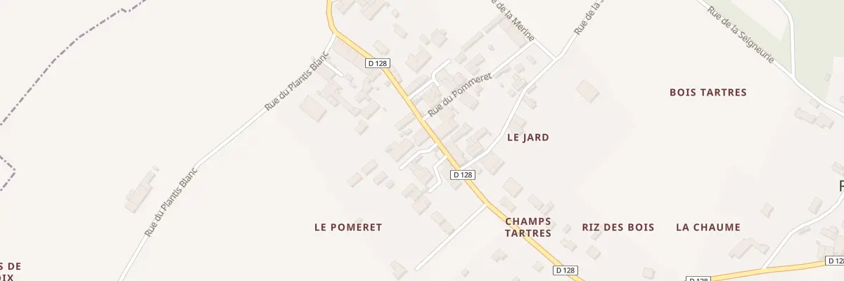 Plan du 2 Imp du Tilleul à Rouffiac