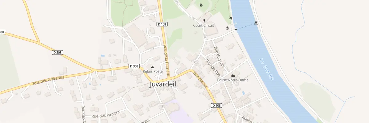 Plan du 2 Pl de la Mairie à Juvardeil