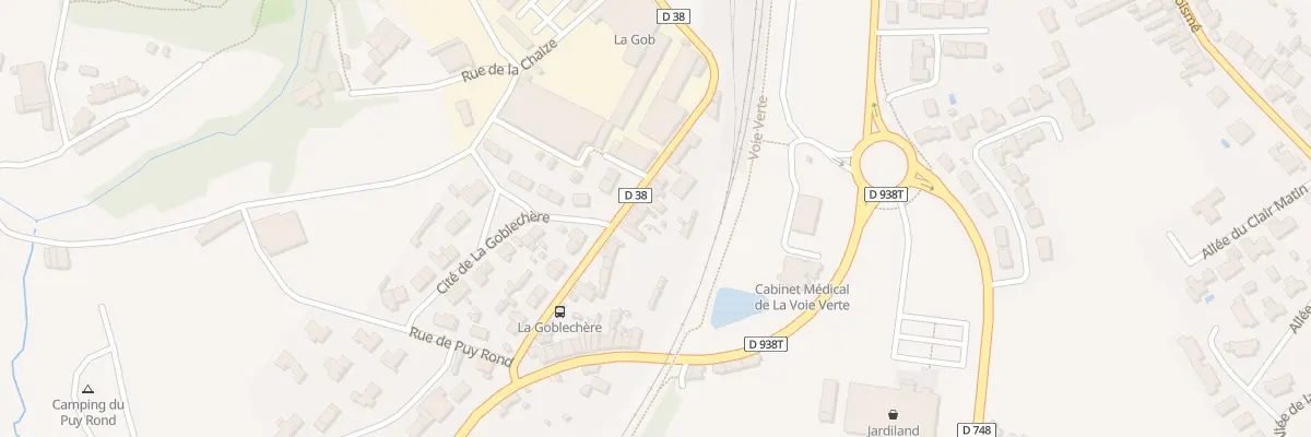 Plan du 18 Bd de la Goblechere à Bressuire